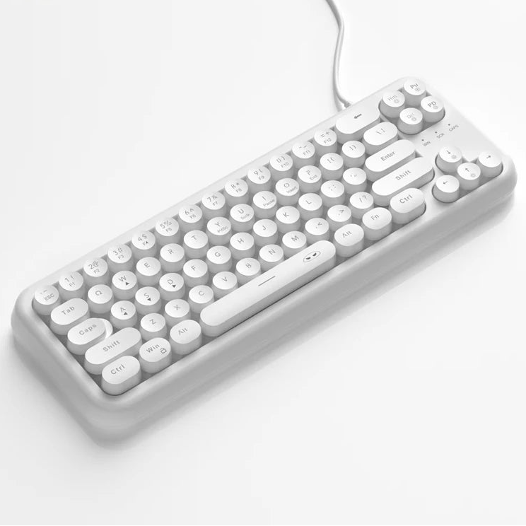 MageGee Mini 60% Gaming Keyboard, RGB Backlit 61-Key Ultra-Compact Keyboard, TS91 Ergonomic Waterproof