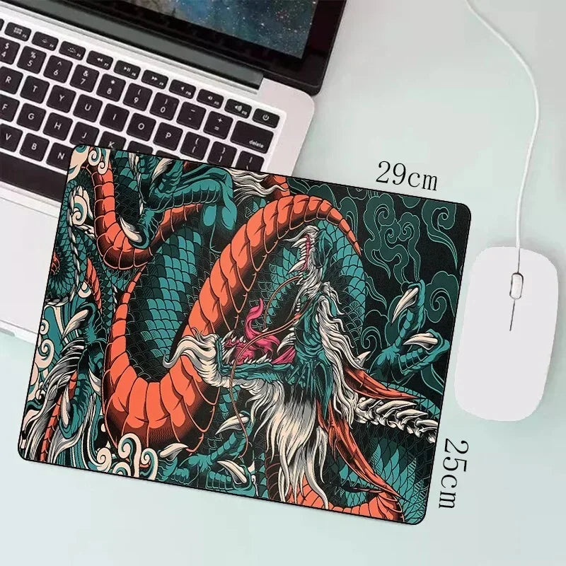 Japanese Dragon  Gaming Mousepad Speed Desk Mat Anime Theme