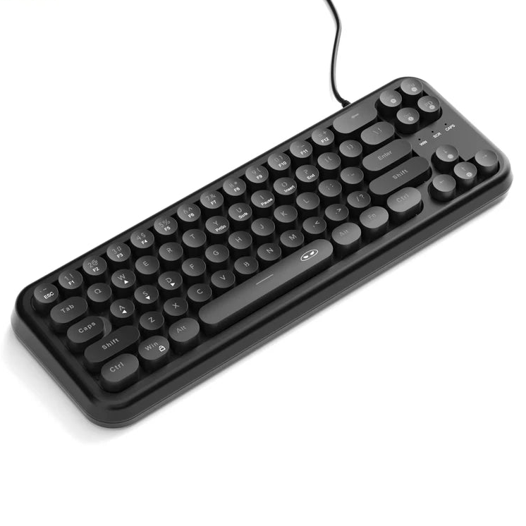 MageGee Mini 60% Gaming Keyboard, RGB Backlit 61 Key Ultra-Compact Keyboard, TS91 Ergonomic Waterproof